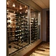wall mounted wine rack